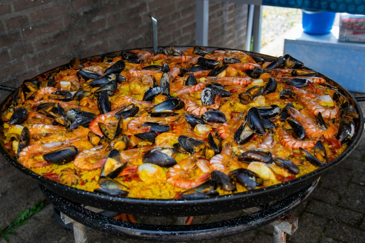 Eat an authentic paella