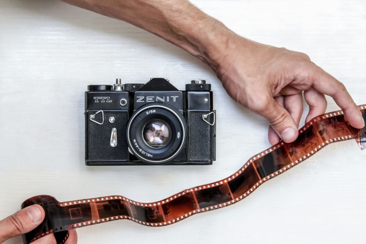 Create analog photography