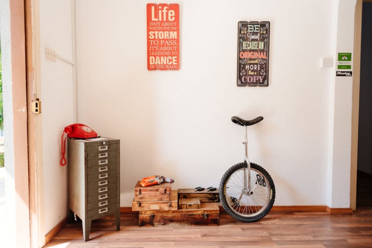 Learn to ride a unicycle