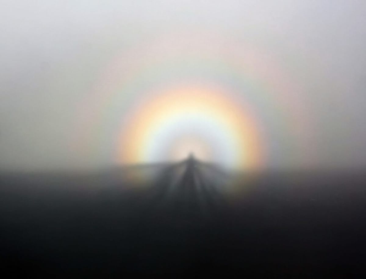 See the Brocken spectre