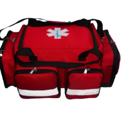 MALETA DE ABORDAJE GRANDE (A3) 64CM X 28CM X 50CM ROJO - NACIONAL (SIN IMPLEMENTAR)