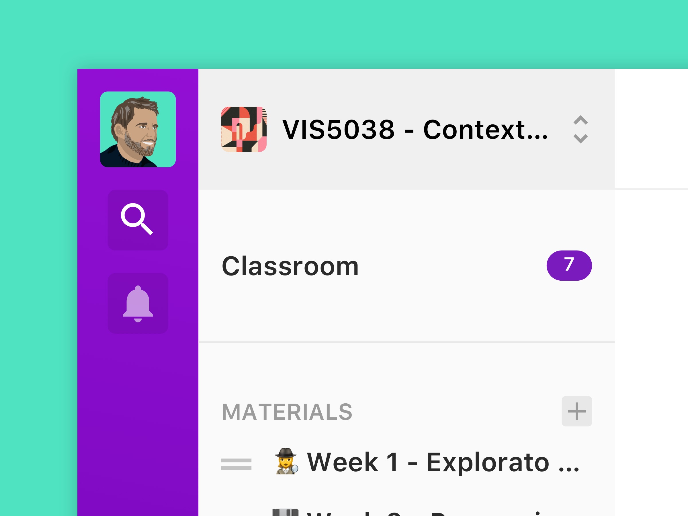 Designing for educators - Phil Green, an educator persona.