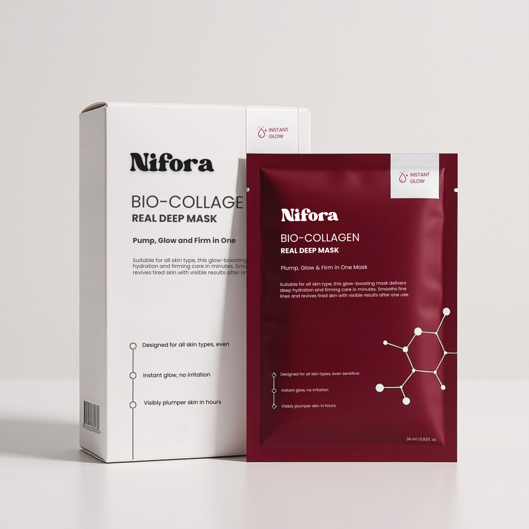 Smart Peptide Collagen Mask | Age-Defying Vitality & Daily Resilience | Nifora