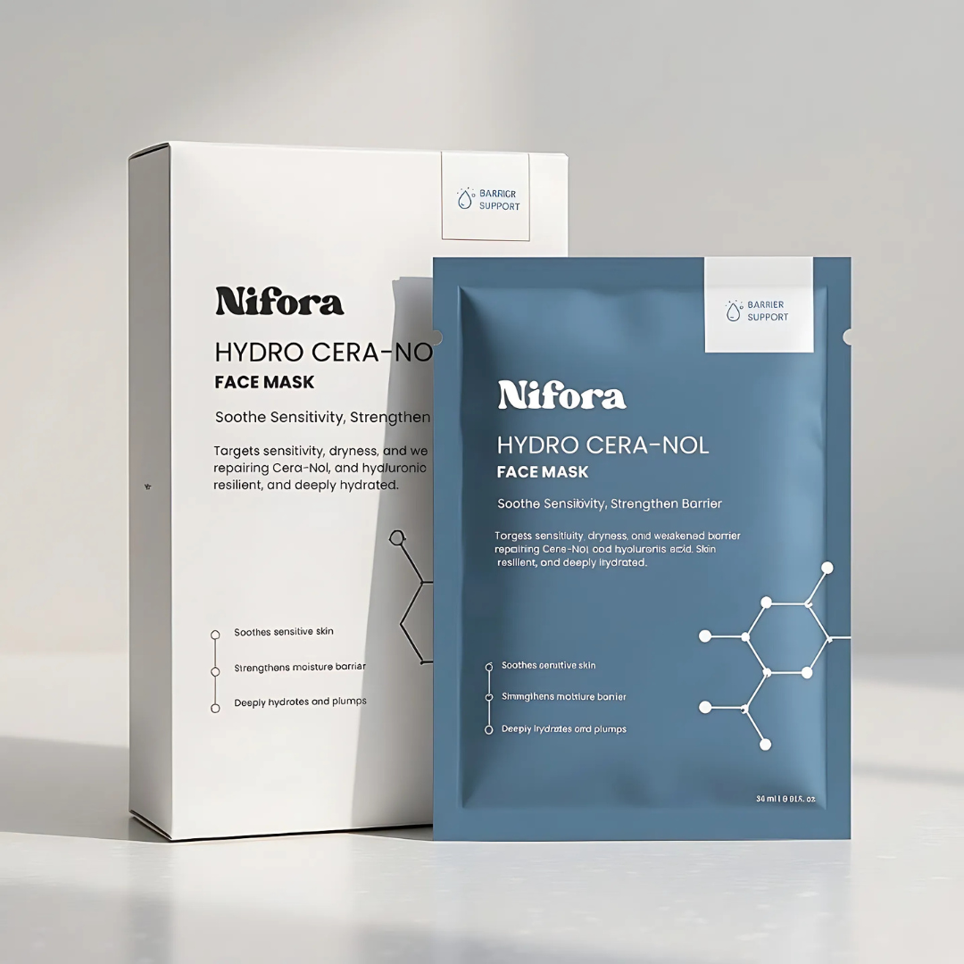 Hyaluronic Acid Face Mask | Deeply Hydrates Skin | Nifora | Face Mask For Women