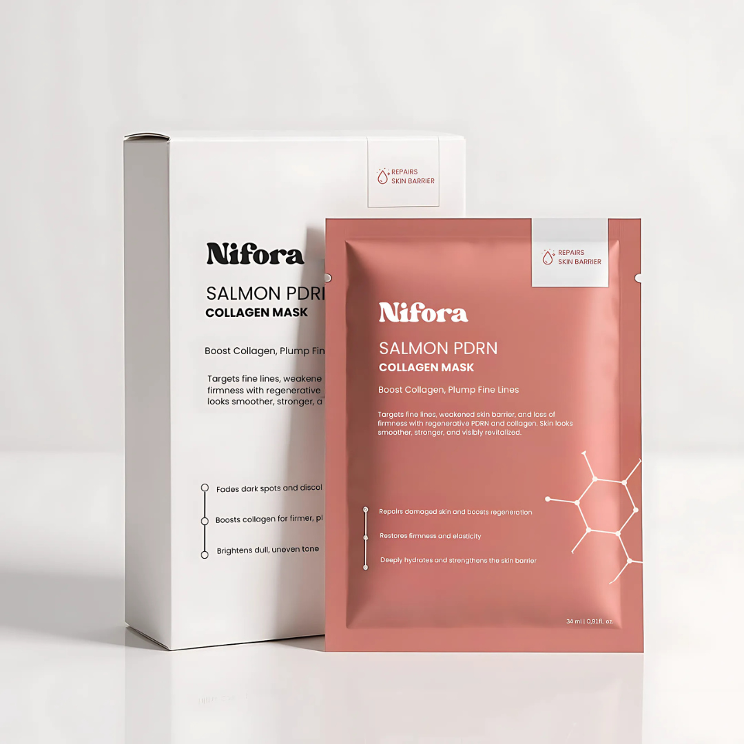 Salmon Collagen Mask | Promotes Skin Repair | Nifora