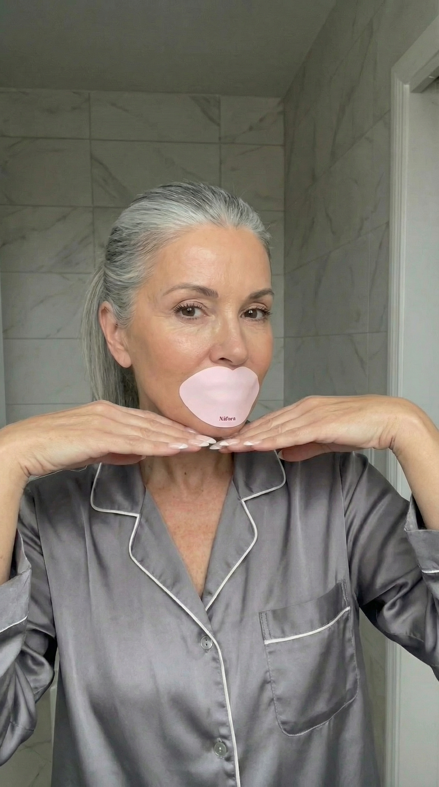 Korean Collagen Mouth Tape | For For Plump, Hydrated Lips & Better Sleep | 30 Strips | Nifora