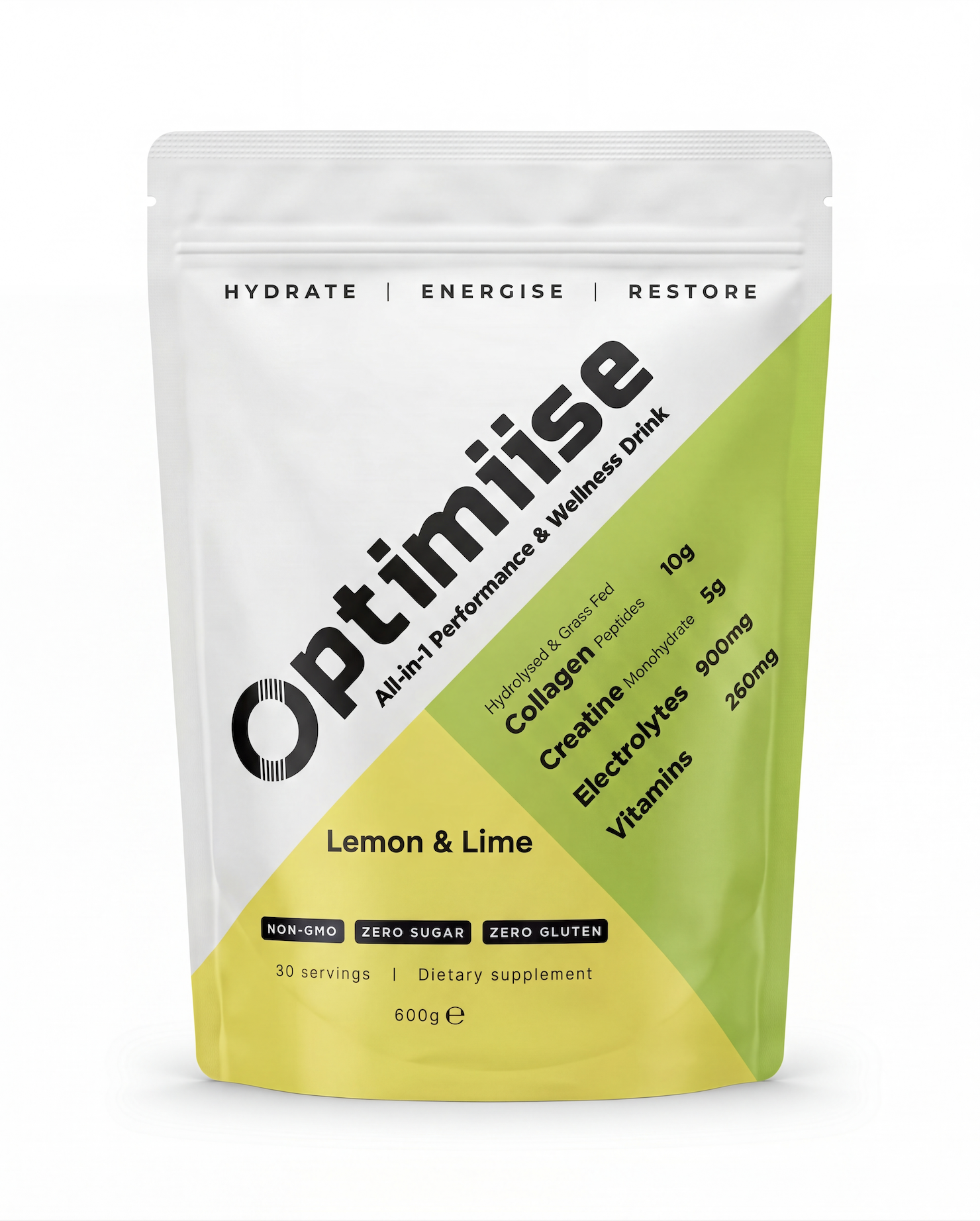 Best Creatine for Men – All-in-1 Performance Drink – Lemon & Lime