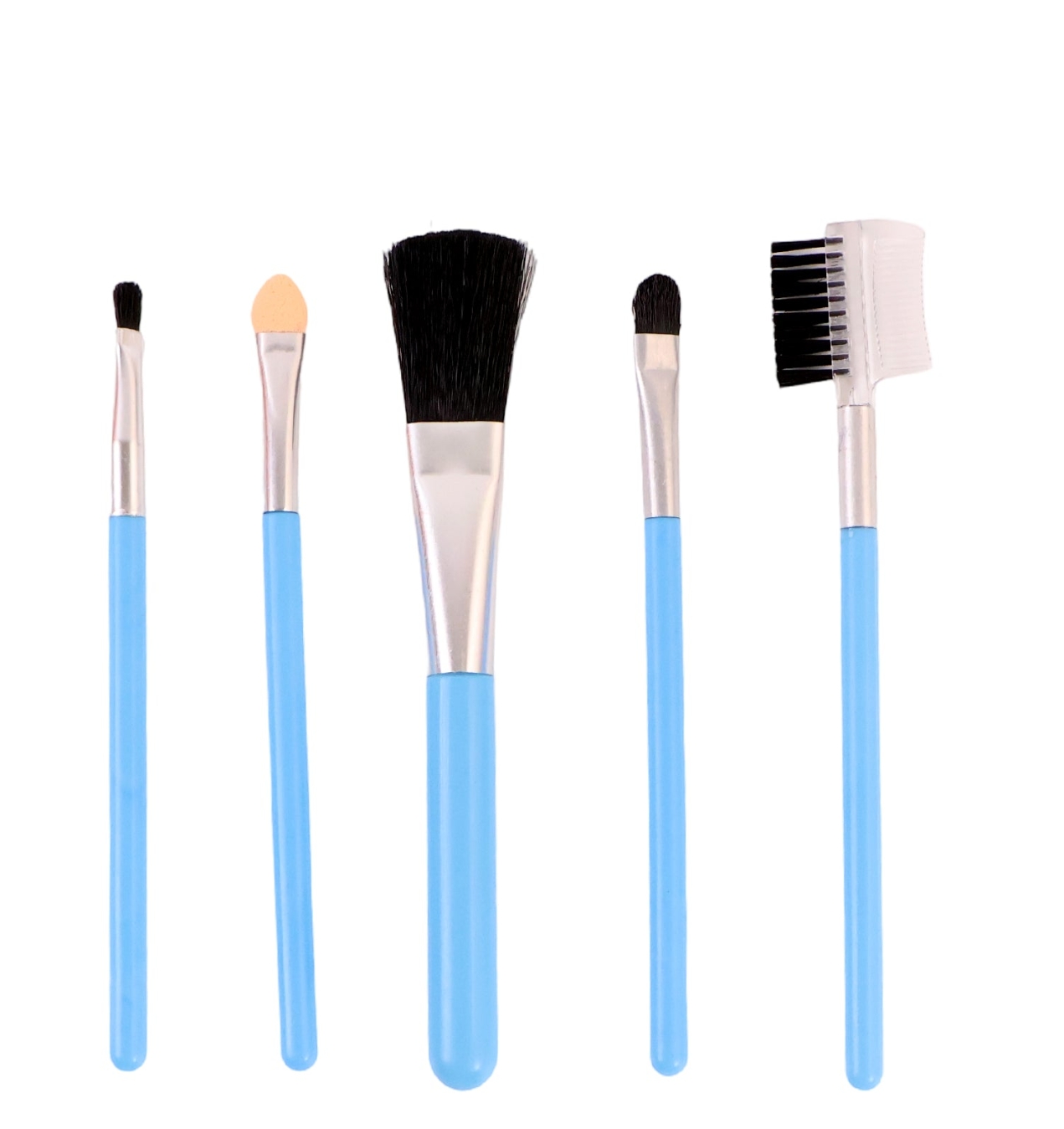 makeup brushes kit (5 piece soft synthetic set) view 2