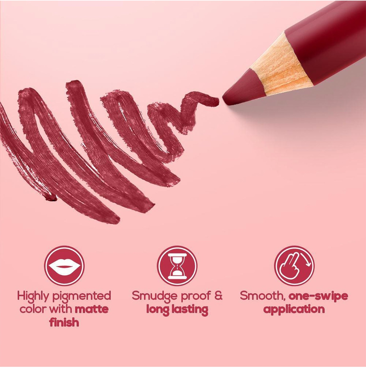 matte lipstick pencil set -12 piece -long lasting view 2