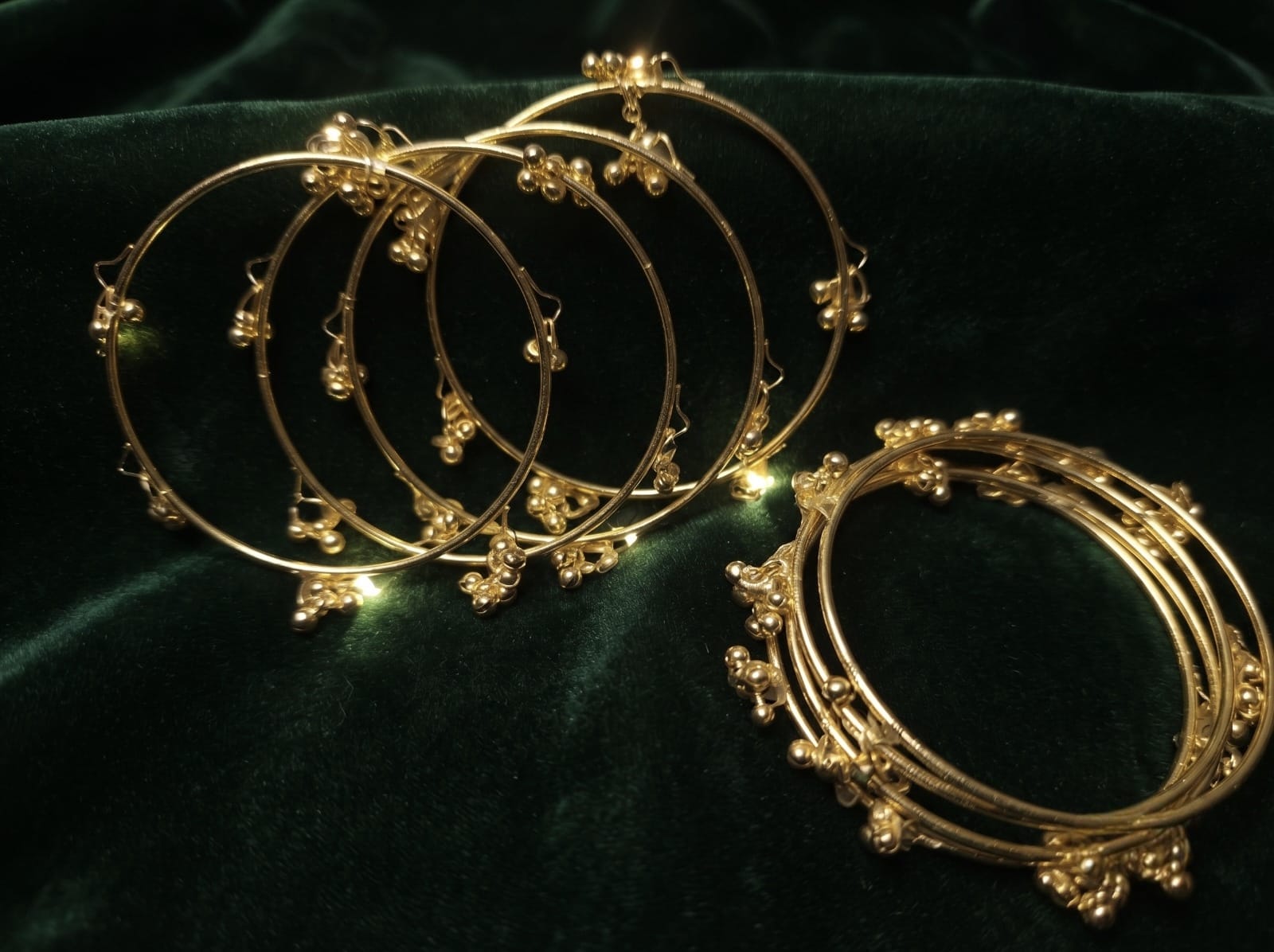 Kashmiri Heritage Bell Bangles