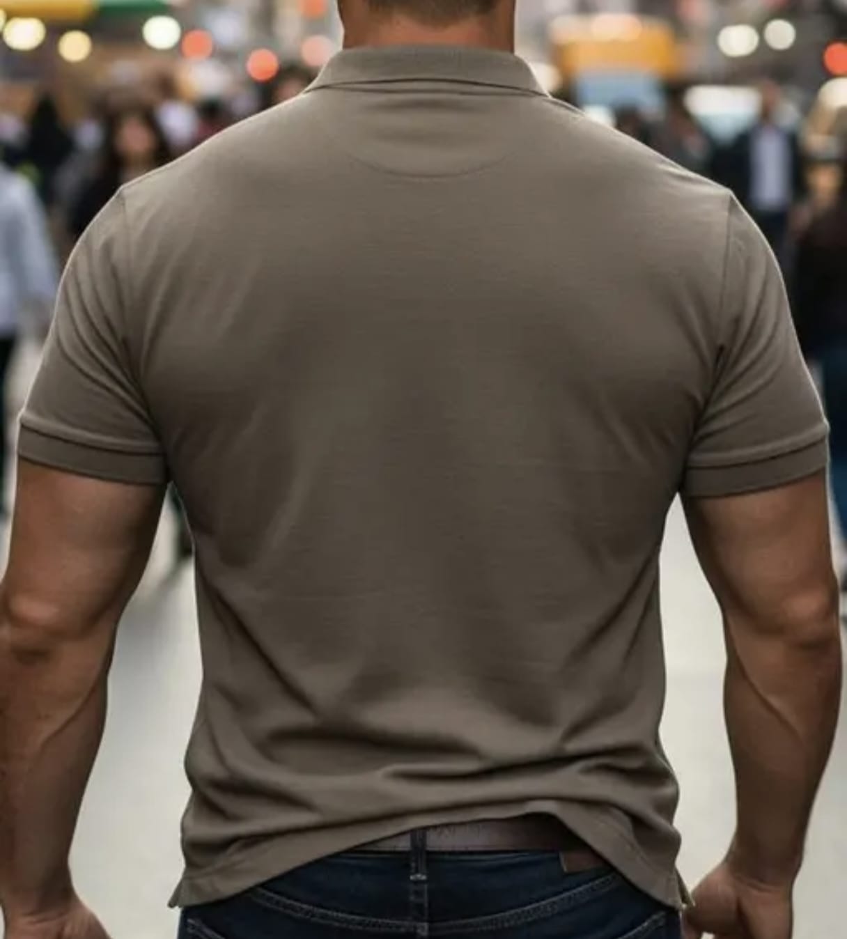 Men's collar  T-Shirt view 2