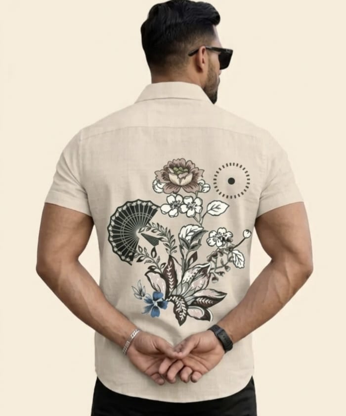 half sleeve shirt view 2