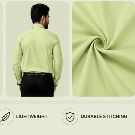 formal cotton shirt view 5