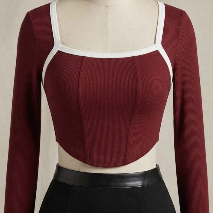 Corset Crop Top