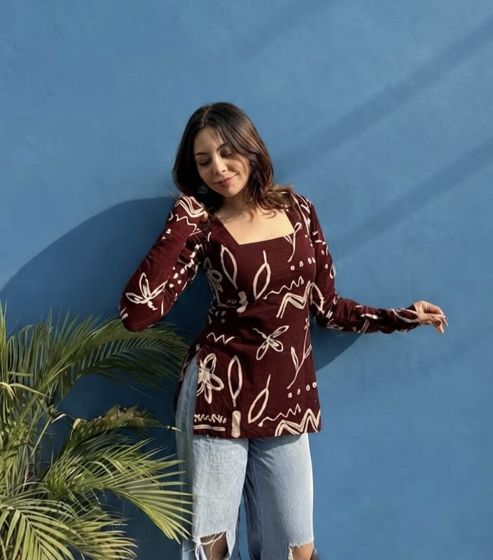 Artistic Casual short kurti