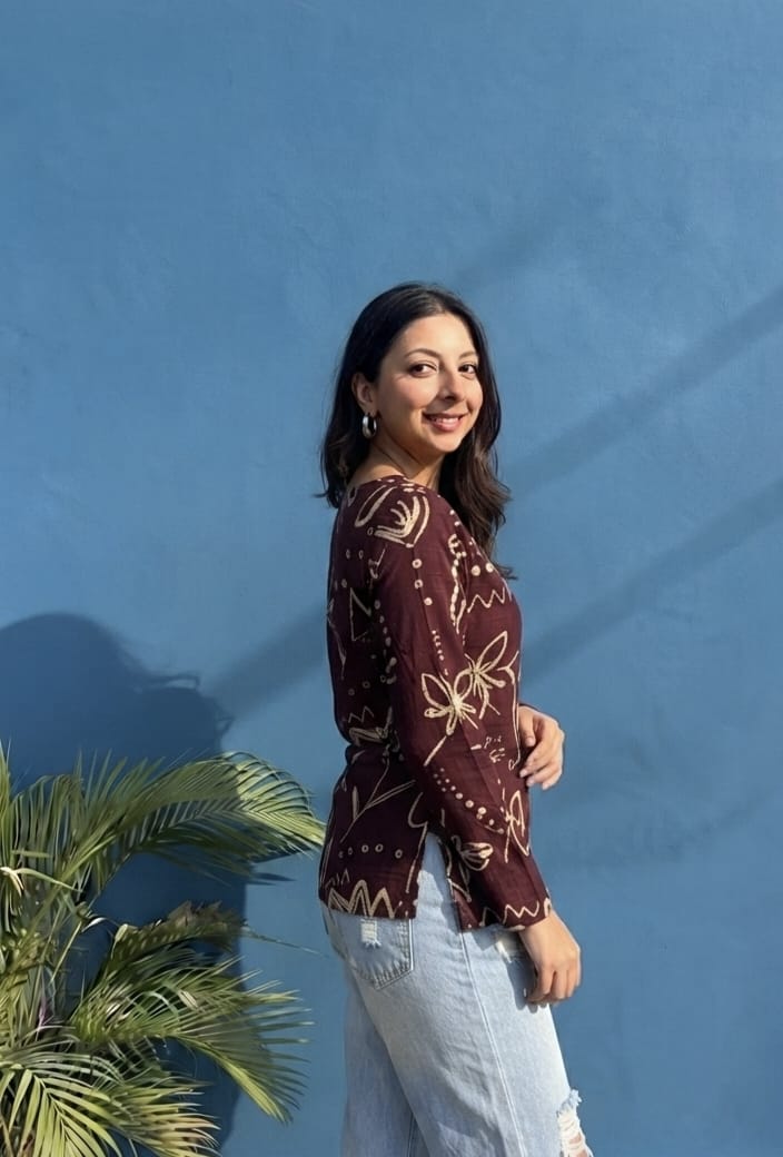 Artistic Casual short kurti view 2
