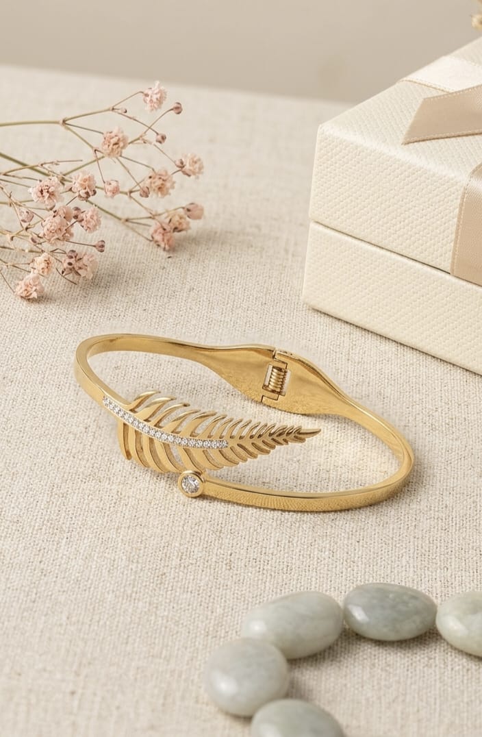 gold plated bracelate view 2