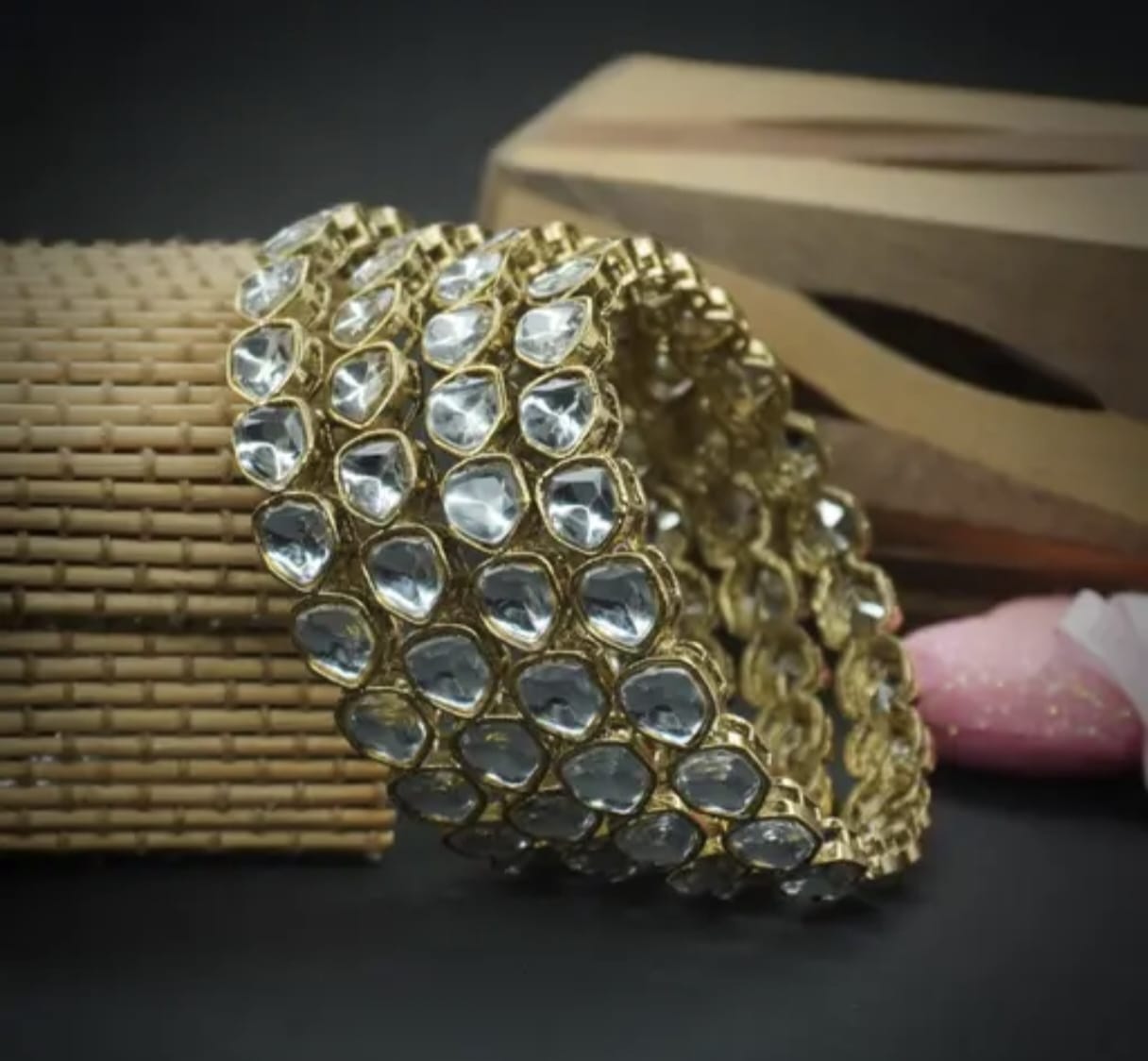 Bridial  bangle set view 2