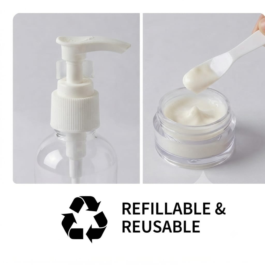 5-In-1  Portable Travel Cosmetic Bottle & Toiletry Set view 4