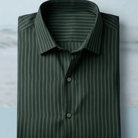 Men's Classic Striped Formal Shirt