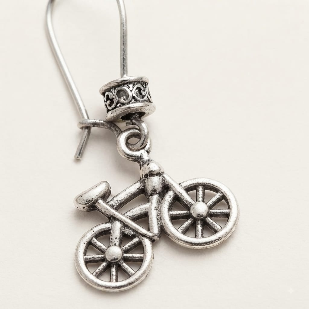 The Daily Pedal Dangle Earrings view 4
