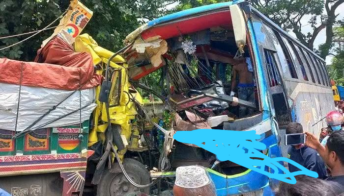 নাটোরে বাস-ট্রাক মুখোমুখী সংঘর্ষে অন্তত ১০ জন নি*হত হয়েছেন। আহত হয়েছেন অন্তত ২৫ জন।