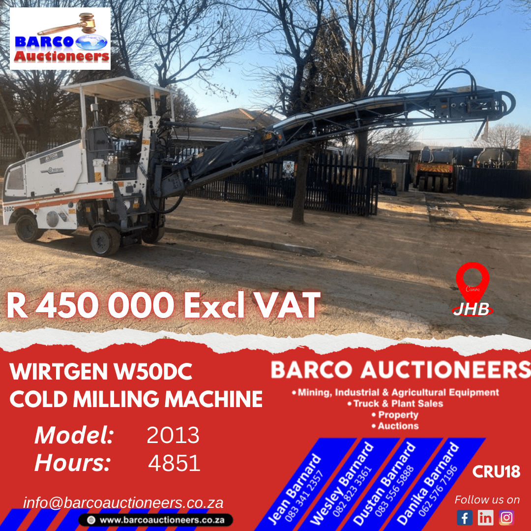 CRU18_Wirtgen W50DC Cold Milling Machine 2013 model