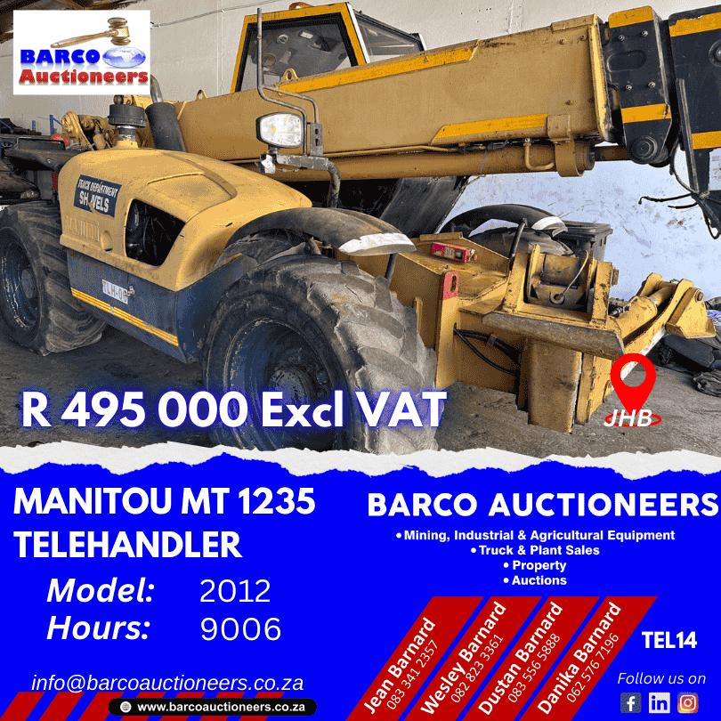 TEL14_Manitou MT 1235 Telehandler 2012 model