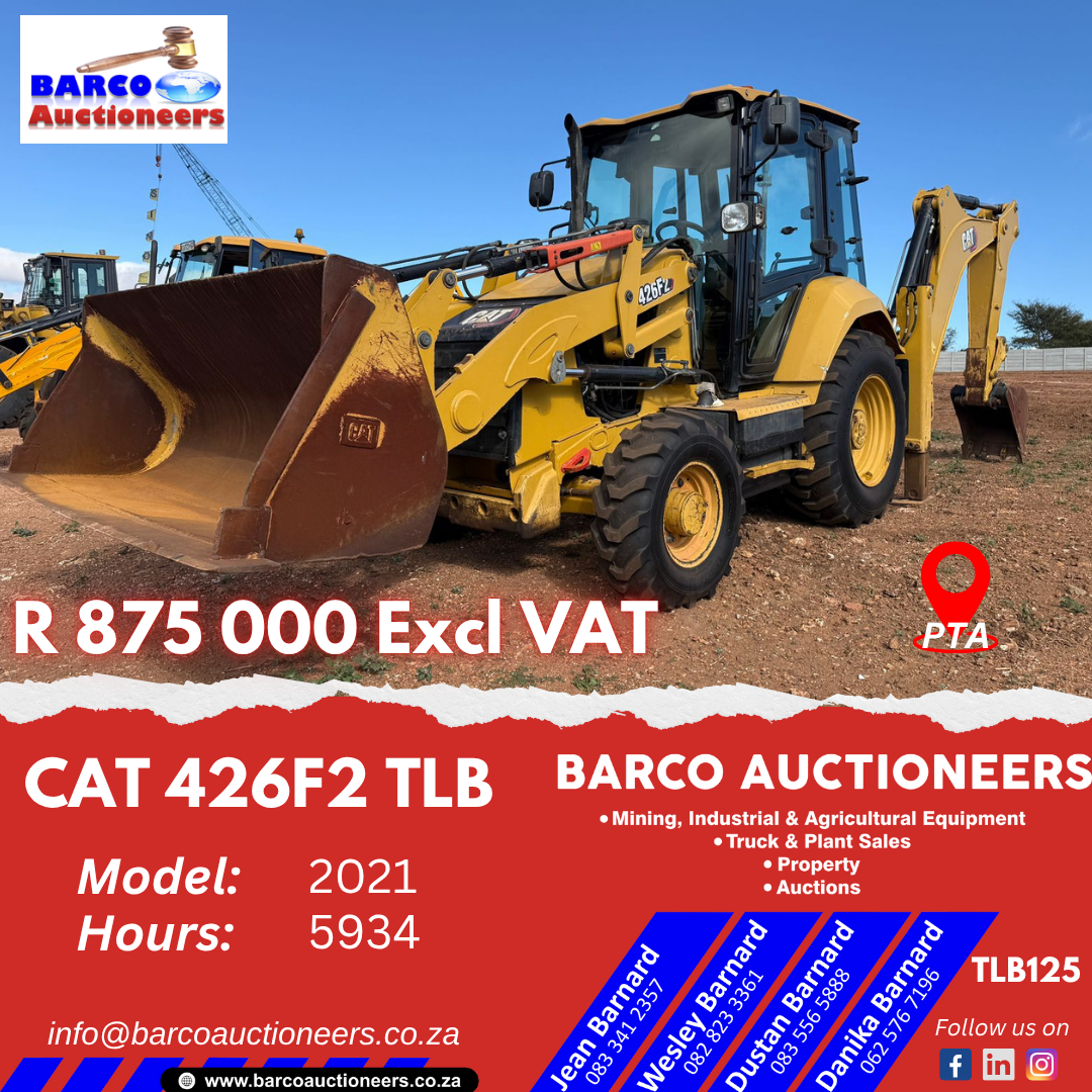 TLB125_Cat 426F2 TLB 2021 model