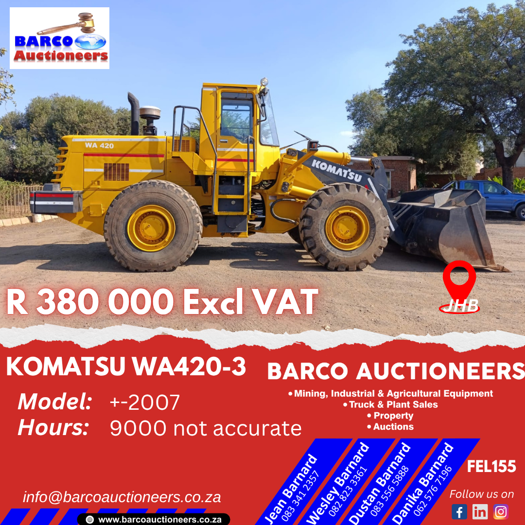 FEL155_Komatsu WA420-3 +-2007 model