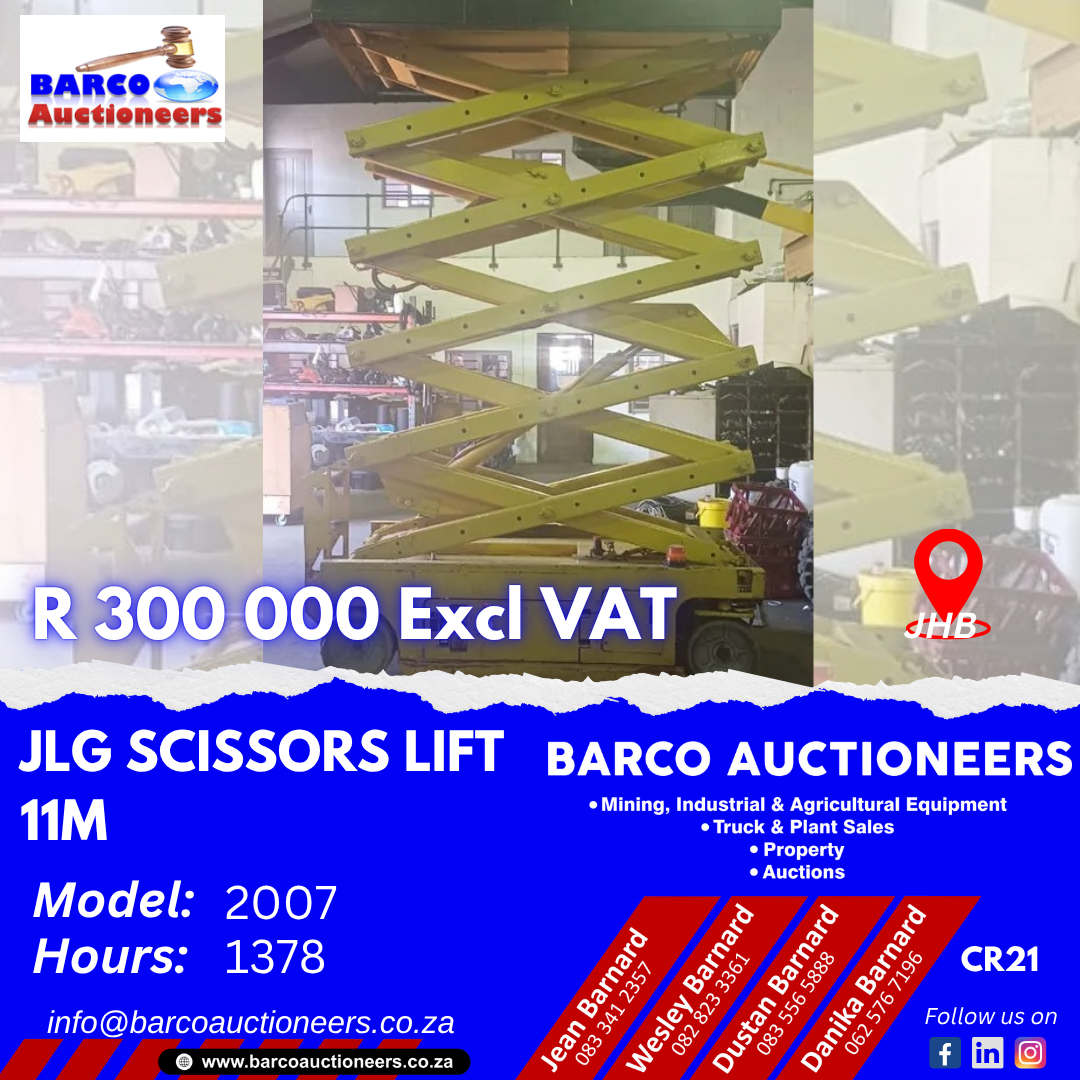 CR21_JLG scissors lift 2007 model