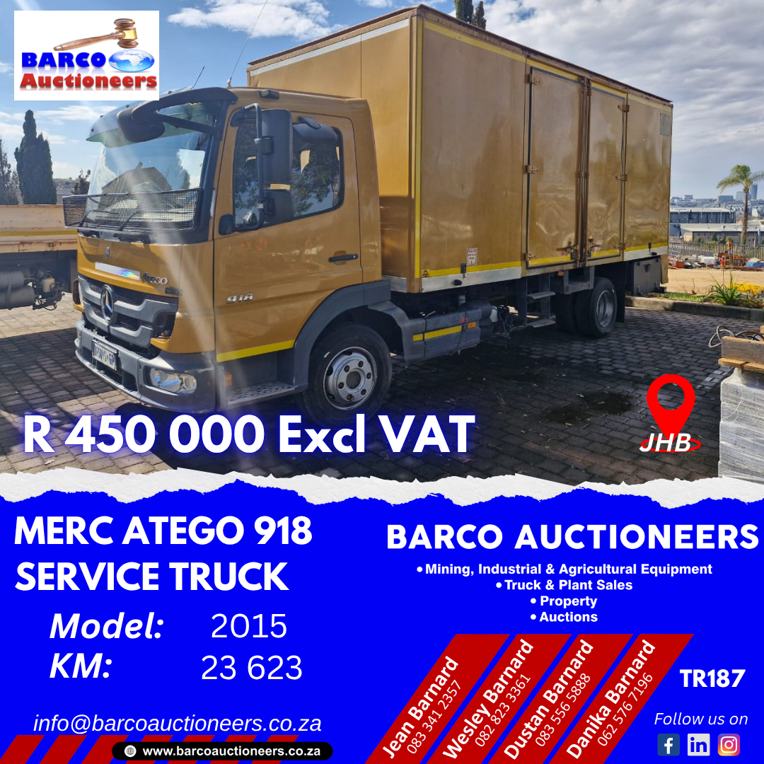 TR187_Merc Atego 918 Trucks 2015 model