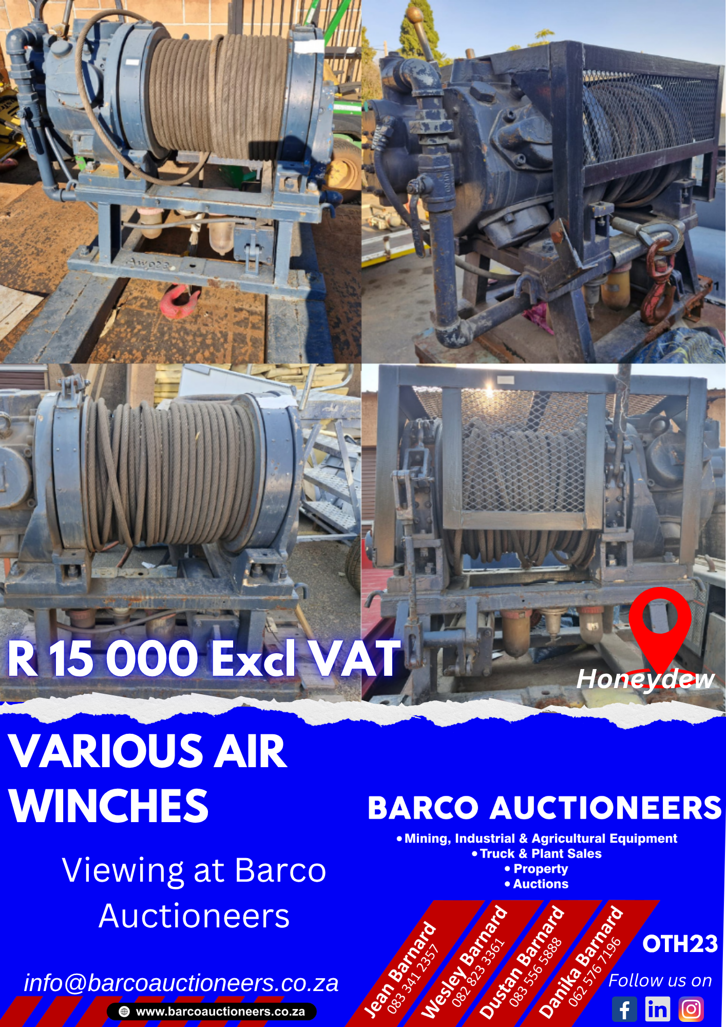 OTH23_Various Air Winches