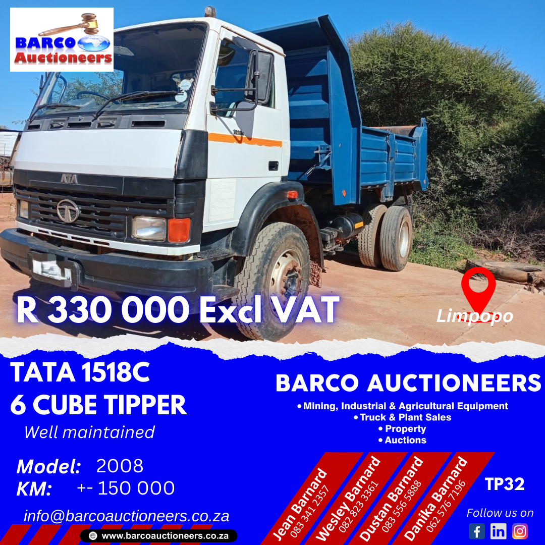 TP32_Tata 1518c 6 cube tipper 2008 model