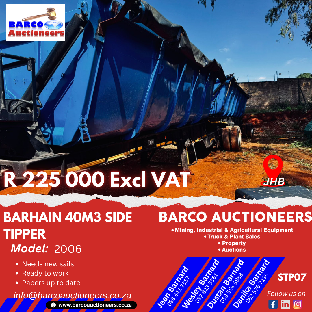 STP07_Barhain 40m³ Side Tipper 2006 model