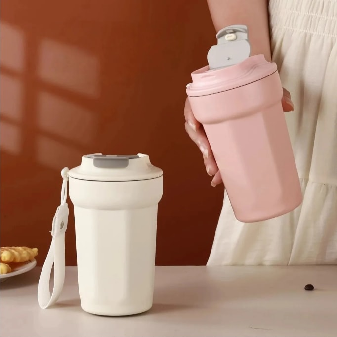 Stainless Steel Cafe Coffee Mug