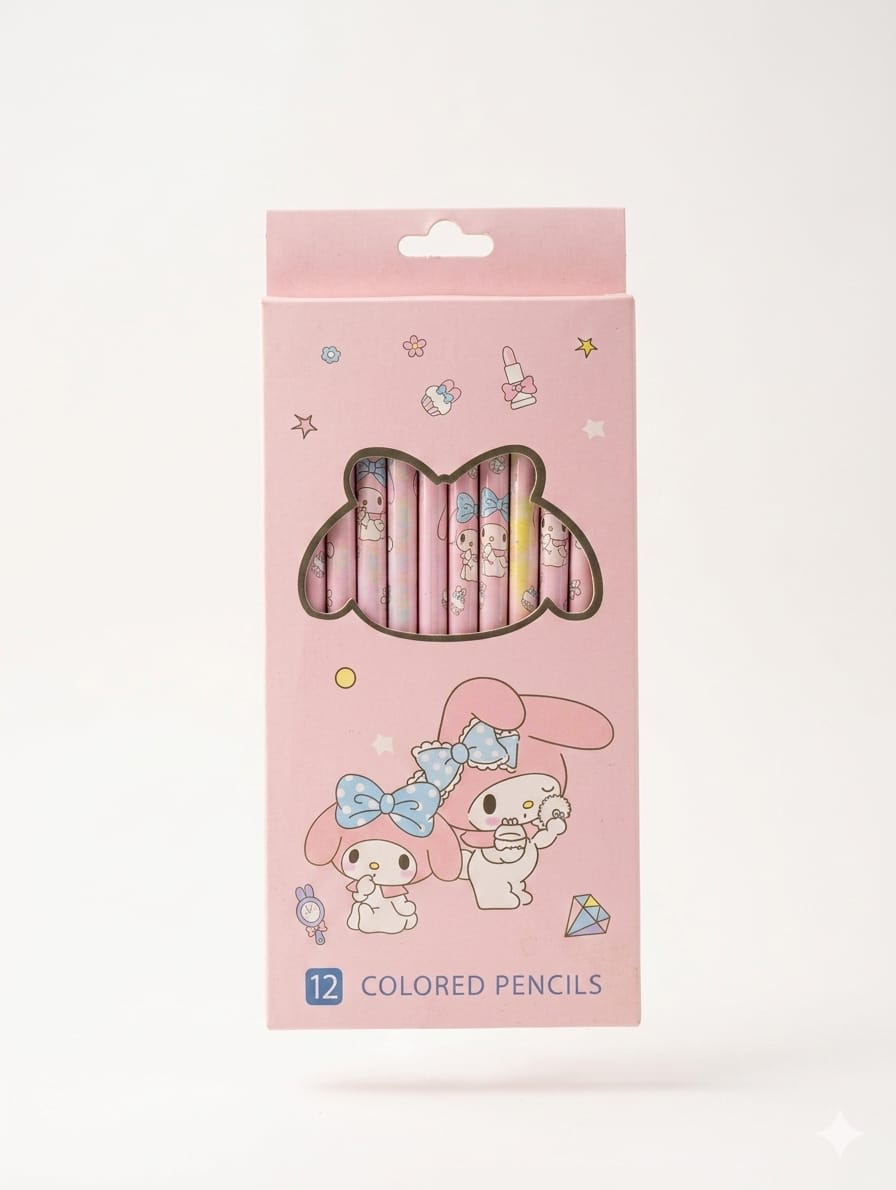 Designer Color Pencils - Set of 12