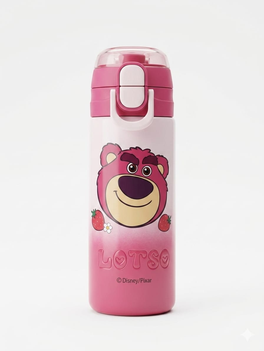Designer Flip Bottle - Teddy Theme