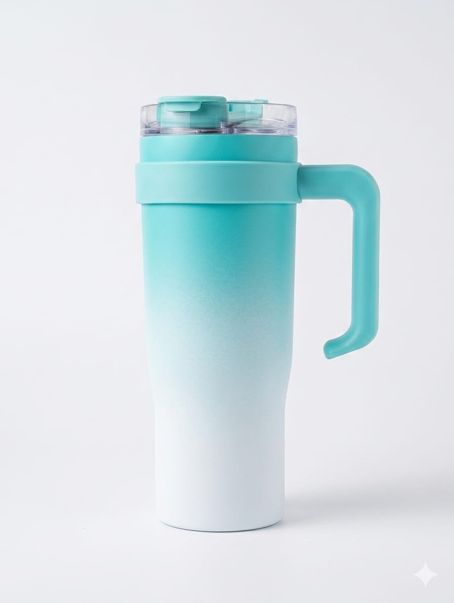 Designer Flip Bottle - Blue