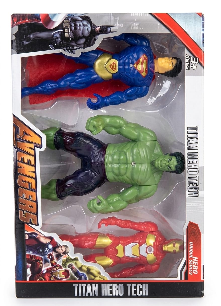 AVENGERS Set of 3 Characters