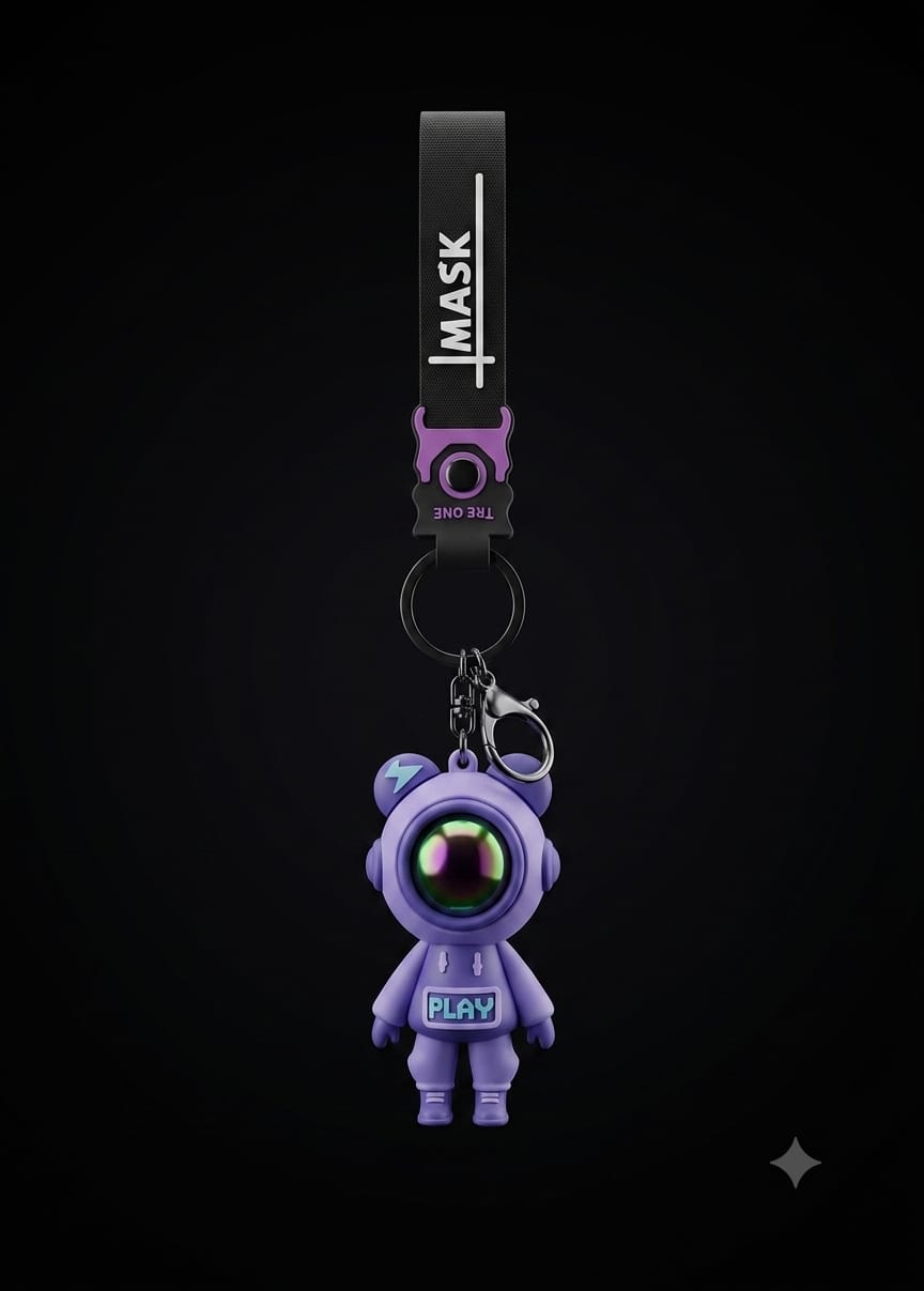 Purple - Keychain
