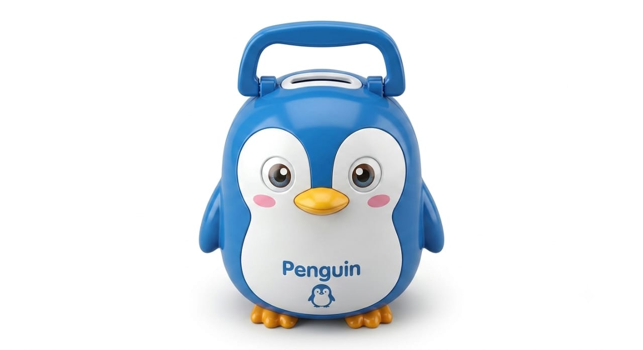 Penguin Themed Piggy Bank