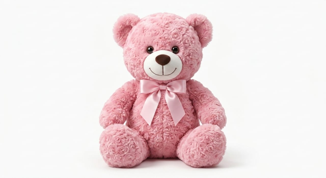 Soft Toys - Teddy Bear - Pink