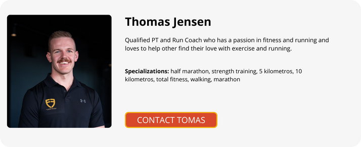 Online running coach Thomas Jensen