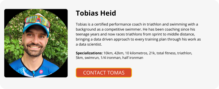 Online running coach Tobias Heid