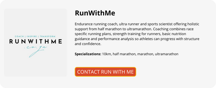 Online running coach Run With Me