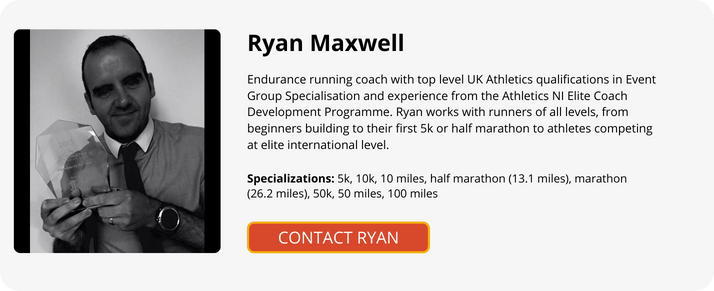 Online running coach Ryan Maxwell