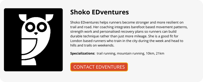 Online running coach Shoko