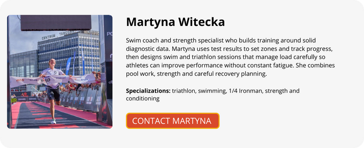 Online running coach Martyna Witecka