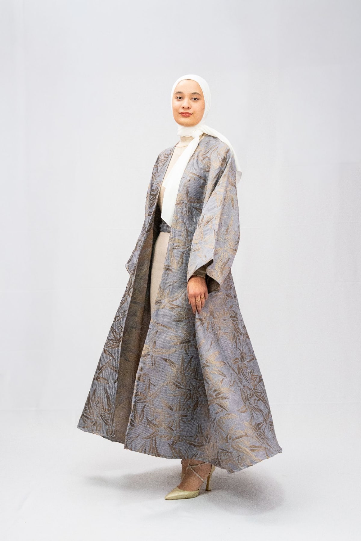 Moonlight Bronze Abaya 